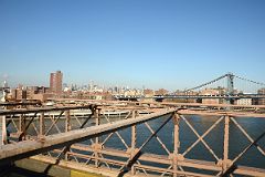 17 The Manhattan Skyline And Manhattan Bridge From The Walk Across New York Brooklyn Bridge